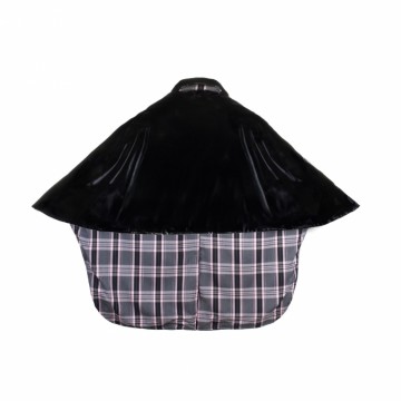 Rolstoelcape (lak) zwart