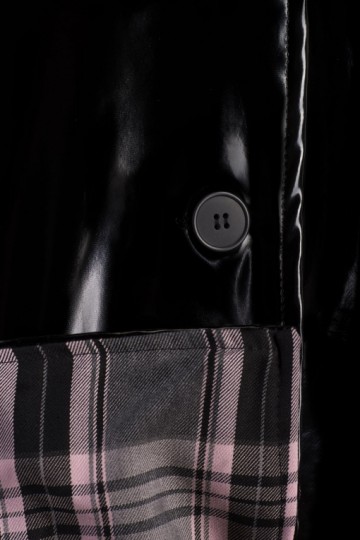 Rolstoelcape (lak) zwart